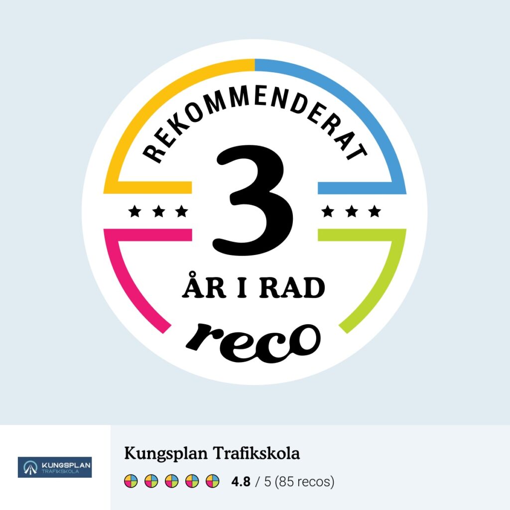 kungsplan trafikskola badge 4
